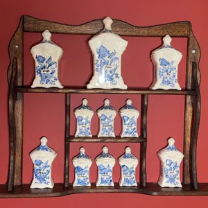 Ceramic Spice Jar Set