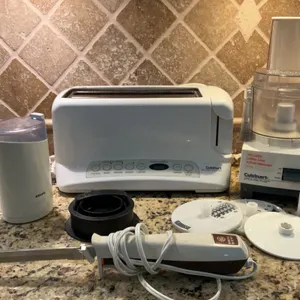 Kitchen Appliances.  Food Processor, Coffee Grinder, Electric Knife and More