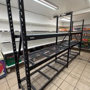 Whalen 15,000lb shelving unit, 7ft tall x 11’9” long