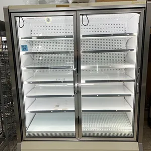 Hussman RLN-2 display freezer, 67” wide, 40” deep, 85” height