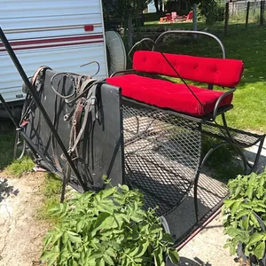HOMEBUILT 50"Wx58"L MINIATURE HORSE SLEIGH