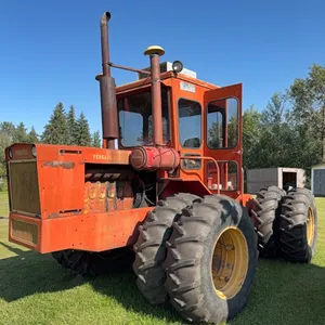 Versatile 145 4wd Field Tractor, Cummins Diesel, 16.9x30 Duals, Front Belly Mount Hydraulic Blade