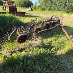 5 Wheel Side Delivery Rake with Good Spokes