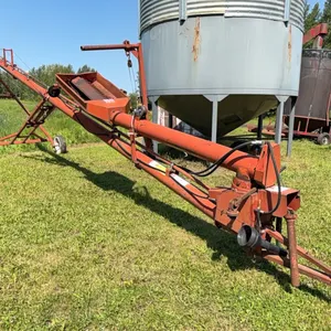 Sakundiak H08-1600 (Approx 51 x 8 PT) Grain Auger with Hydraulic Swing Auger