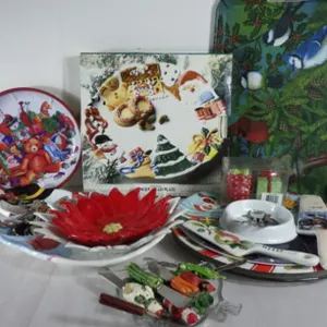 Holiday Novelty Serving Trays