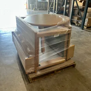 Oak Library Tables & Circle Table