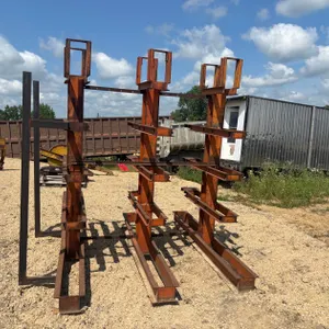 Homemade Steel Storage Rack
