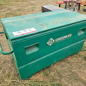 Greenlee Steel Jobsite Storage Box
 UNRESERVED