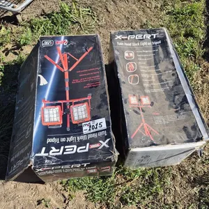X-PERT Twin Head Tripod Work Lights
 UNRESERVED