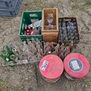 Assorted Vintage Glass Pop Bottles and Cases
 UNRESERVED