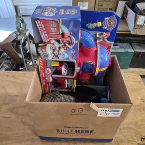 Box of Toys & Clothes
 UNRESERVED