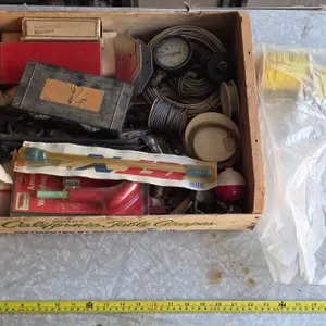 Lot of hardware and parts- gauges, soldering