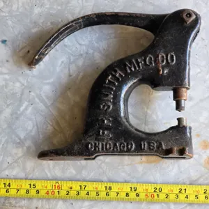 Antique rivet setter