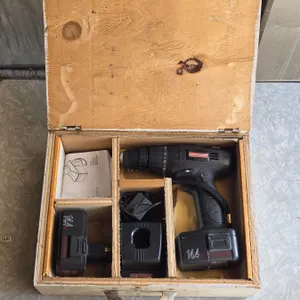 Craftsman 14.4V drill and charger with 2 batteries- untested