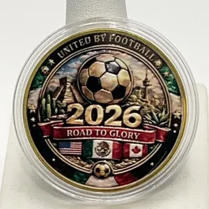 2026 Road to Glory FIFA USA/CANADA/MEXICO Commemorative Coin