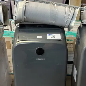 HISENSE 10,000 BTU DUAL HOSE PORTABLE AIR CONDITIONER WITH HOSES (NO REMOTE)