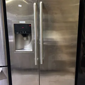 ELECTROLUX STAINLESS STEEL SIDE-BY-SIDE FRIDGE WITH WATER/ICE DISPENSER 36"W