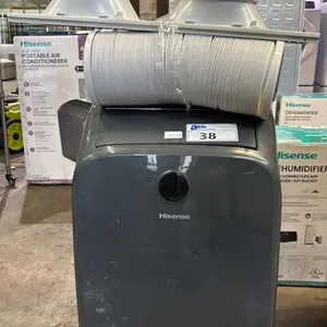HISENSE 10,000 BTU DUAL HOSE PORTABLE AIR CONDITIONER WITH HOSES & REMOTE