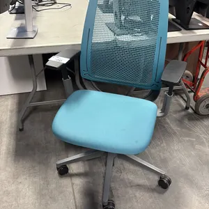 TEAL STEELCASE AMIA AIR ERGONOMIC TASK CHAIR