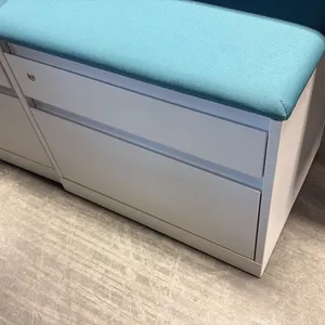 STEELCASE 2 DRAWER CUSHION TOP FILE CABINET