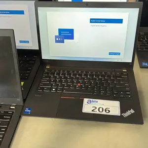 LENOVO THINKPAD 14" LAPTOP W/ INTEL CORE I7 PROCESSOR *FACTORY RESET, NO CHARGER*