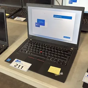 LENOVO THINKPAD 14" LAPTOP W/ INTEL CORE I7 PROCESSOR *FACTORY RESET, NO CHARGER*