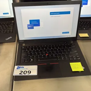 LENOVO THINKPAD 14" LAPTOP W/ INTEL CORE I5 PROCESSOR *FACTORY RESET, NO CHARGER*