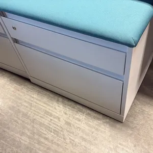 STEELCASE 2 DRAWER CUSHION TOP FILE CABINET