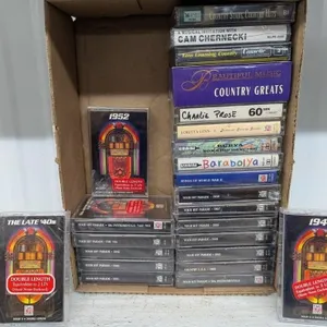 Box of Asst. Tapes.