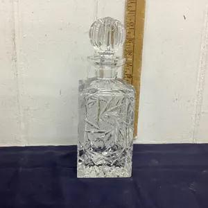 PINWHEEL CRYSTAL DECANTER