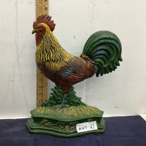 CAST ROOSTER DOOR STOP