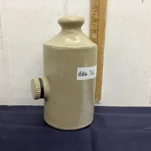ANTIQUE POTTERY BED WARMER