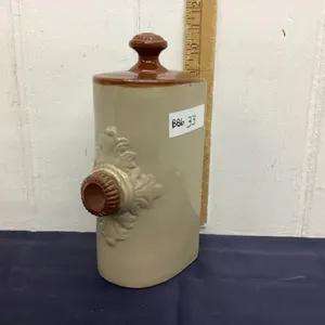 ANTIQUE POTTERY BED WARMER