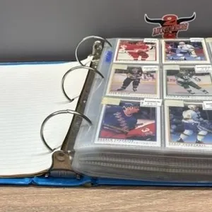 Thick Binder Full of Upper Deck, ProSet, Score &