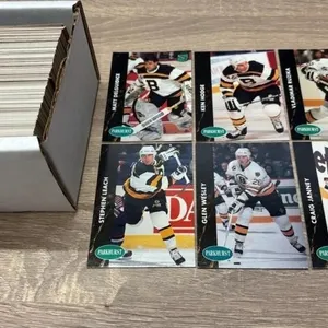Quantity of Parkhurst Hockey Cards 1991-1992.