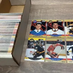 Quantity of ProSet Hockey Cards 1990-1991.