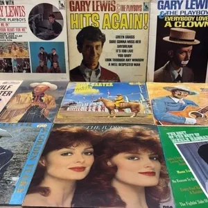9 Asst. Record Albums.