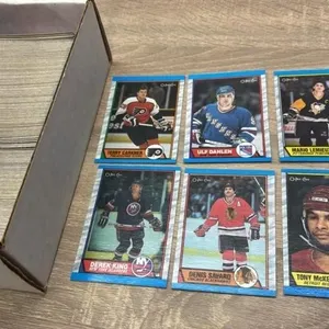 Quantity of O-Pee-Chee Hockey Cards 1989-1990.