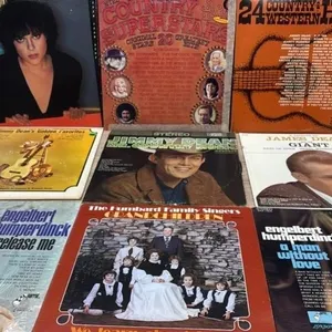 9 Asst. Record Albums.