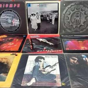 9 Asst. Record Albums.