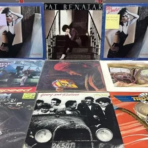 9 Asst. Record Albums.