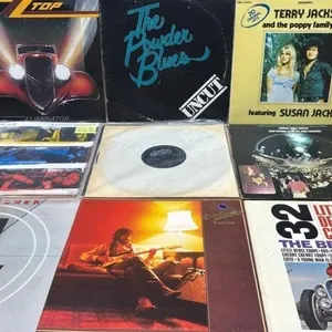 9 Asst. Record Albums.