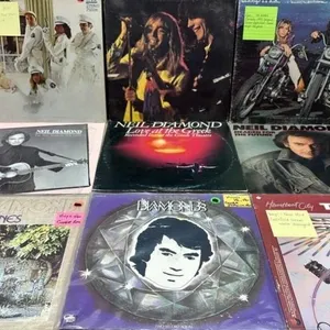 9 Asst. Record Albums.