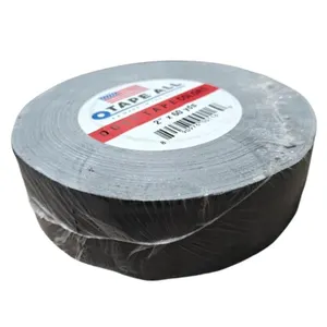 (1) Roll 2"x 60yds Black Duct Tape Made in USA