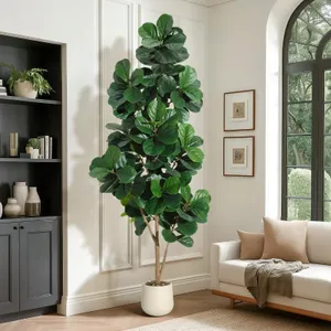 GarveeHome 7ft Artificial Fiddle Leaf Fig Tree