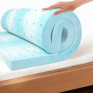 MLILY 2 Twin Gel Memory Foam Mattress Topper...