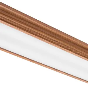 Lithonia 4 LED Cambridge Flush Mount Light Oak