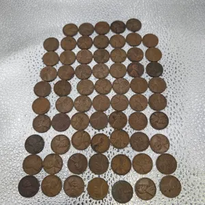 Lot of 68 Assorted Wheat Pennies
