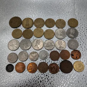 Lot of 31 Foreign Coins (includes one silver coin)