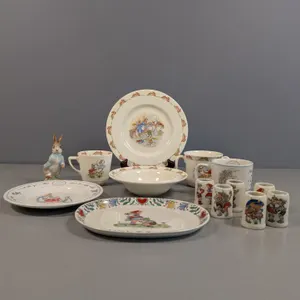 Royal Doulton Peter Rabbit and Mitterteich Bavaria Children’s Dishware Collection